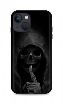 Zadní silikonový kryt DARK na iPhone 13 mini Dark Grim Reaper