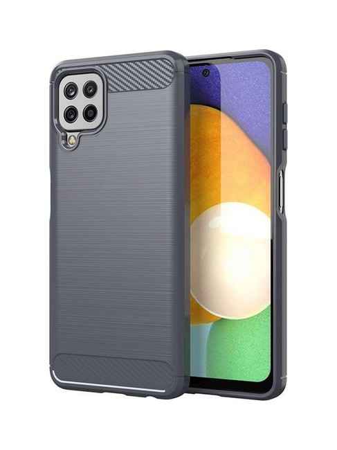 Levně Kryt TopQ Samsung A22 silikon šedý 65403 (pouzdro neboli obal na mobil Samsung A22)