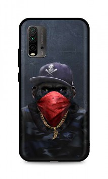 Zadní silikonový kryt DARK na Xiaomi Redmi 9T Monkey Gangster