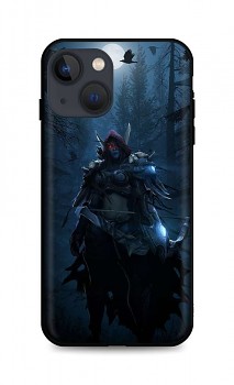 Zadní silikonový kryt DARK na iPhone 13 mini Player Hero