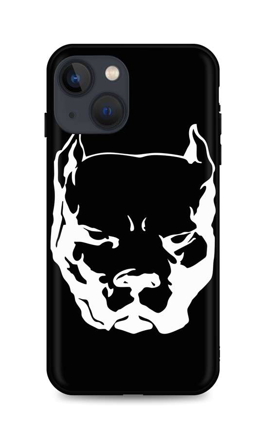 Levně Kryt TopQ iPhone 13 mini silikon Pitbull 65494 (pouzdro neboli obal na mobil iPhone 13 mini)