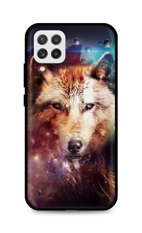 Levně Kryt TopQ LUXURY Samsung A22 pevný Wolf 65642 (pouzdro neboli obal na mobil Samsung A22)