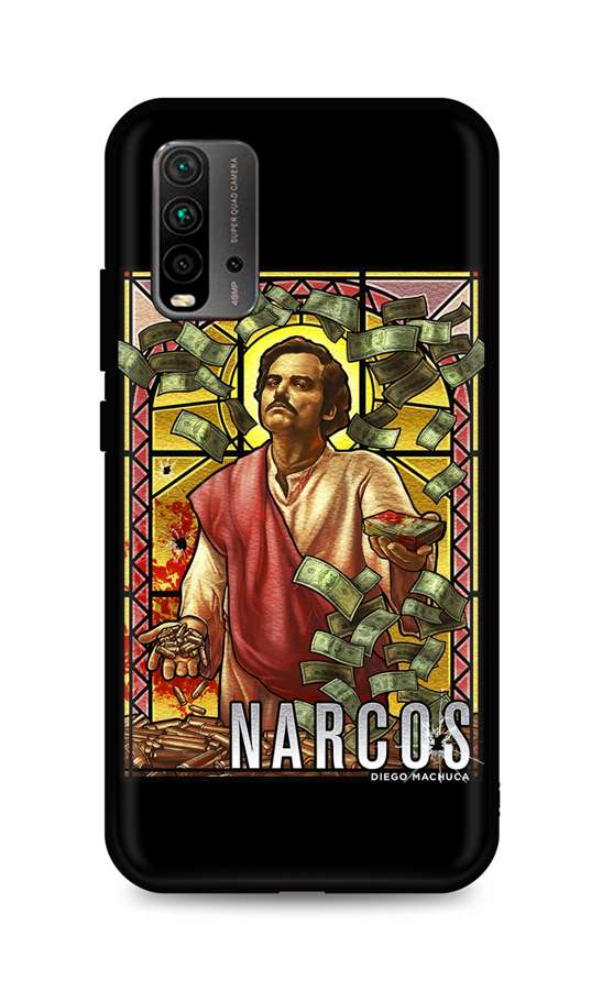Levně Kryt TopQ Xiaomi Redmi 9T silikon Narcos 65715 (pouzdro neboli obal na mobil Xiaomi Redmi 9T)