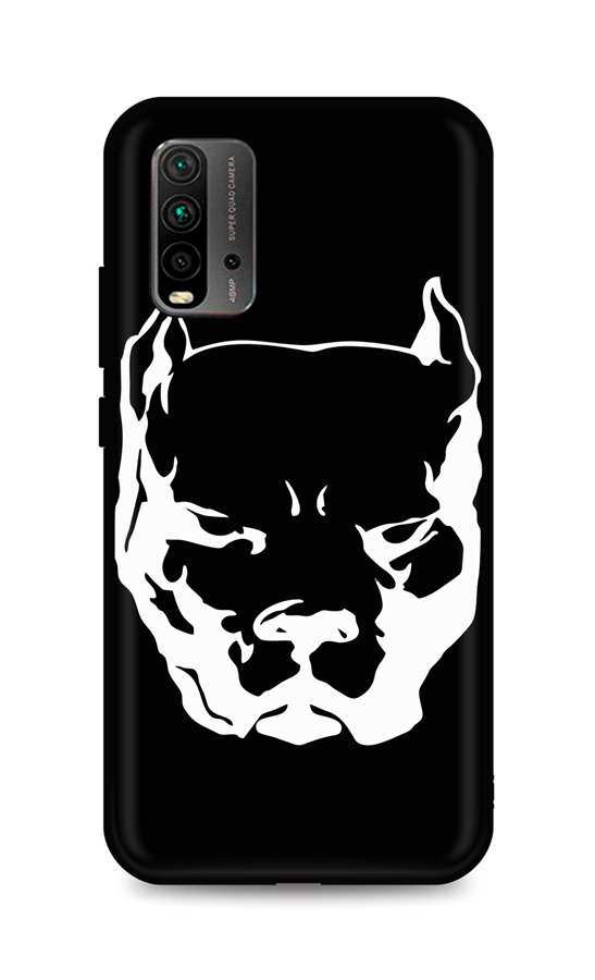 Levně Kryt TopQ Xiaomi Redmi 9T silikon Pitbull 65718 (pouzdro neboli obal na mobil Xiaomi Redmi 9T)