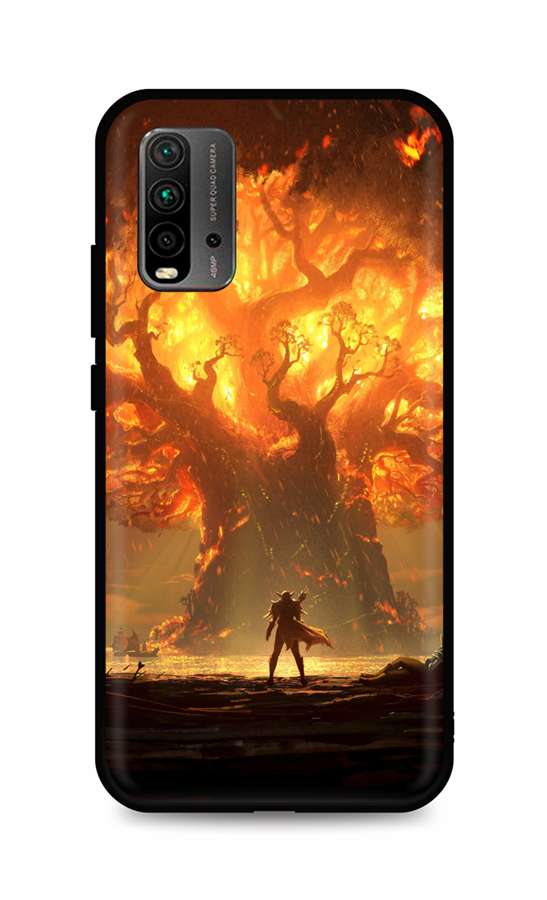 Levně Kryt TopQ Xiaomi Redmi 9T silikon Warcraft 65734 (pouzdro neboli obal na mobil Xiaomi Redmi 9T)