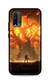 Zadní silikonový kryt DARK na Xiaomi Redmi 9T Warcraft