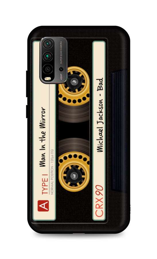 Zadní silikonový kryt DARK na Xiaomi Redmi 9T Record