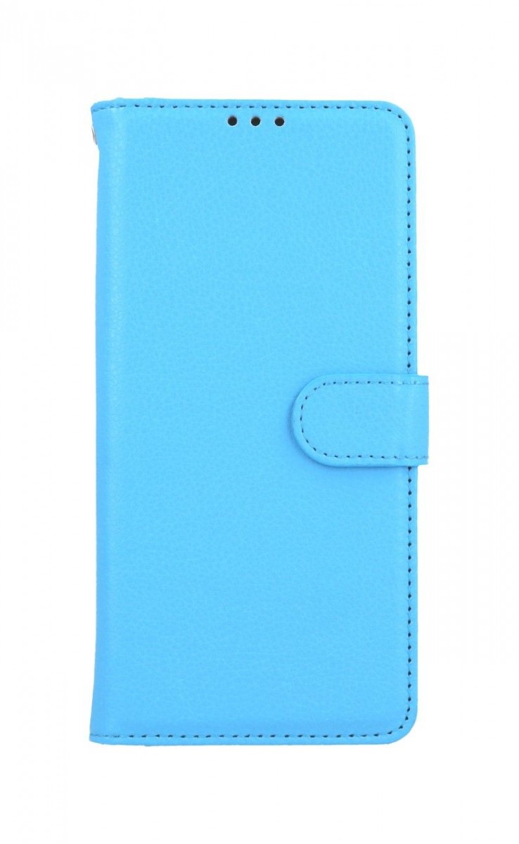 Pouzdro TopQ Samsung A22 5G knížkové modré s přezkou 65951 (obal neboli kryt Samsung A22 5G)