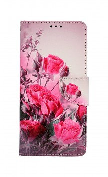 Knížkové pouzdro na Samsung A22 5G Romantické růže
