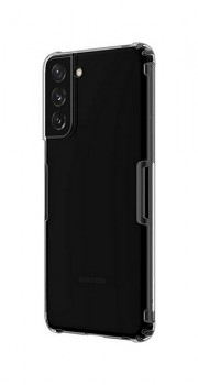 Zadní silikonový kryt Nillkin na Samsung S21 Plus tmavý
