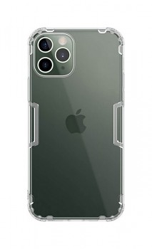 Zadní silikonový kryt Nillkin na iPhone 12 průhledný