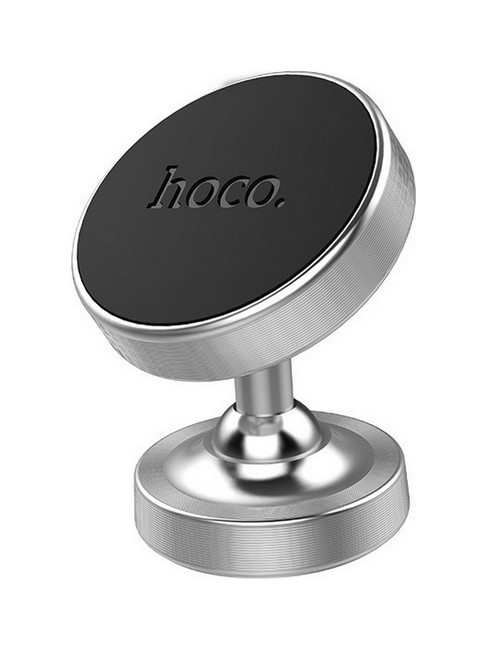 Magnetický držák na mobil do auta HOCO CA36 Plus stříbrný