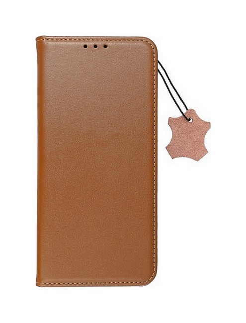 Knížkové pouzdro Forcell Leather SMART PRO na Xiaomi Redmi 10 hnědé
