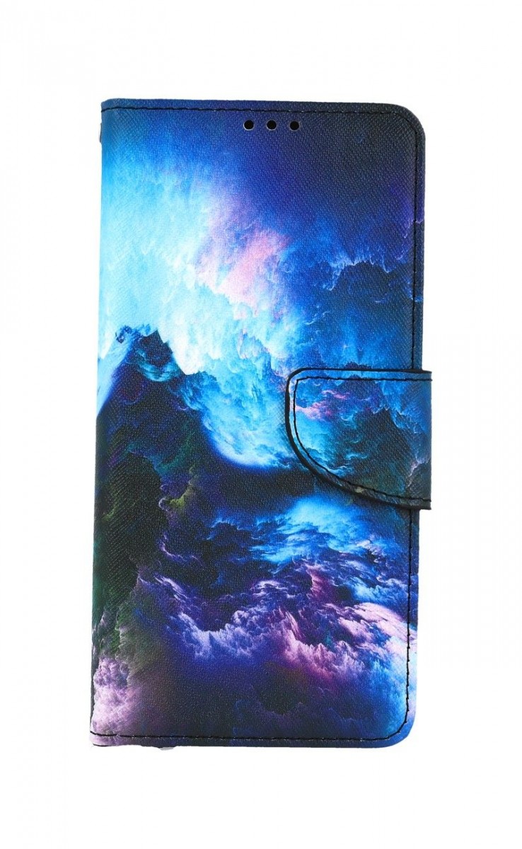 Levně Pouzdro TopQ Samsung A22 knížkové Obloha 66166 (obal neboli kryt na mobil Samsung A22)