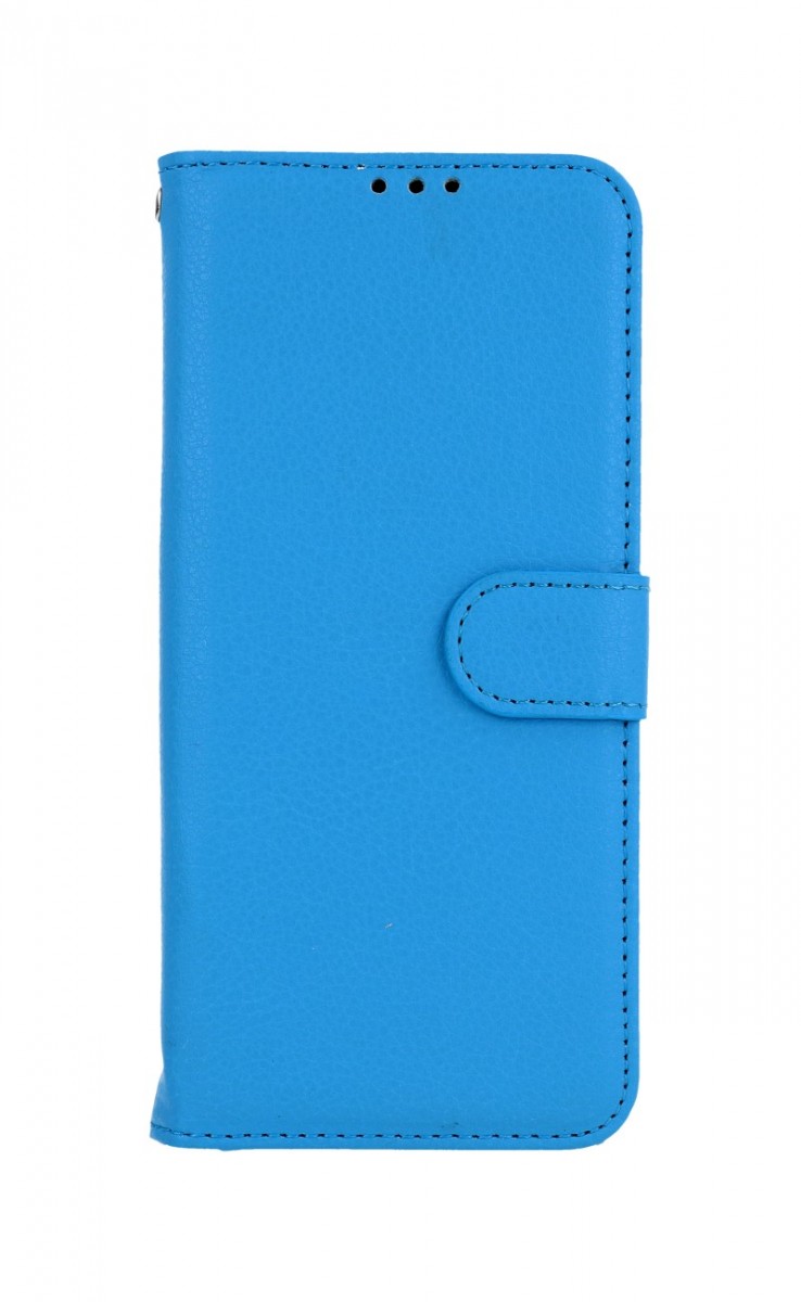 Pouzdro TopQ Samsung A22 knížkové modré s přezkou 66286 (obal neboli kryt Samsung A22)