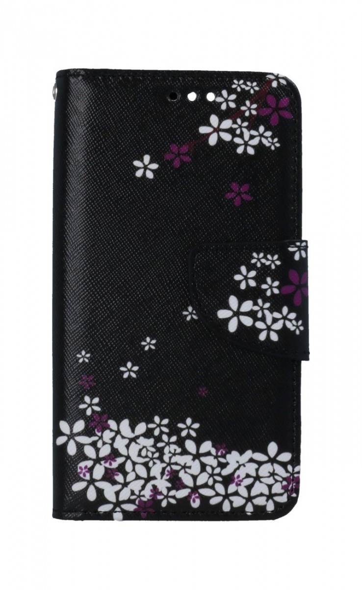 Knížkové pouzdro na iPhone 13 mini Květy sakury