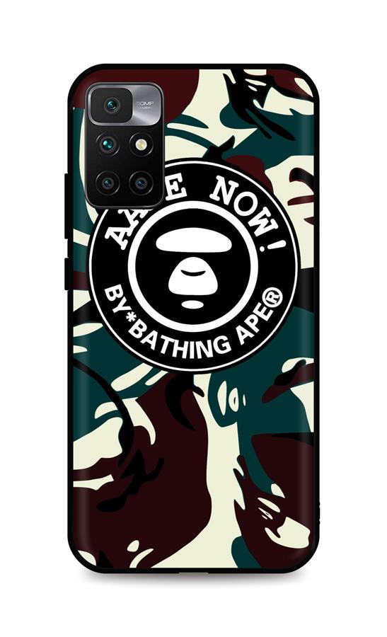 Levně Kryt TopQ Xiaomi Redmi 10 3D silikon Army 66498 (pouzdro neboli obal na mobil Xiaomi Redmi 10)