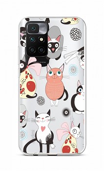 Zadní silikonový kryt na Xiaomi Redmi 10 Cats 2