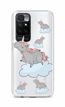 Zadní silikonový kryt na Xiaomi Redmi 10 Grey Unicorns