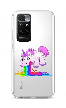 Zadní silikonový kryt na Xiaomi Redmi 10 Rainbow Splash
