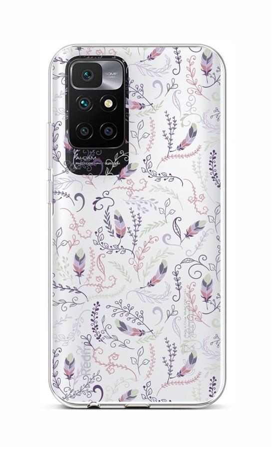 Zadní silikonový kryt na Xiaomi Redmi 10 Peříčka 2