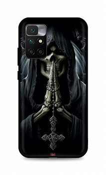 Zadní silikonový kryt DARK na Xiaomi Redmi 10 Grim Reaper