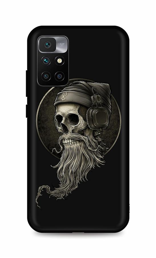 Levně Kryt TopQ Xiaomi Redmi 10 silikon Music Skeleton 66585 (pouzdro neboli obal na mobil Xiaomi Redmi 10)