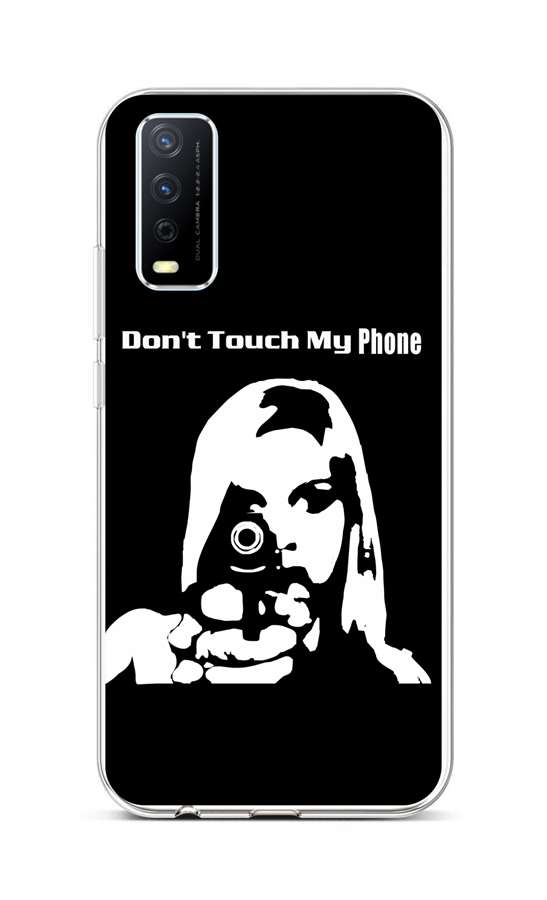 Levně Kryt TopQ Vivo Y11s silikon Don't Touch Gun 66591 (pouzdro neboli obal na mobil Vivo Y11s)