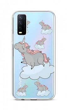 Zadní silikonový kryt na Vivo Y11s Grey Unicorns