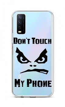 Zadní silikonový kryt na Vivo Y11s Don't Touch průhledný