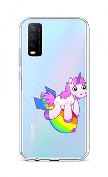 Zadní silikonový kryt na Vivo Y11s Flying Unicorn