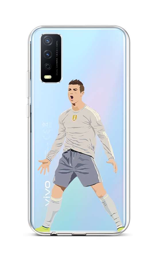 Zadní silikonový kryt na Vivo Y11s Fotbalista