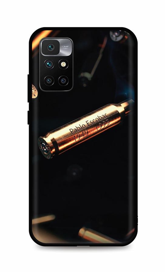 Levně Kryt TopQ Xiaomi Redmi 10 silikon Pablo Escobar Bullet 66683 (pouzdro neboli obal na mobil Xiaomi Redmi 10)
