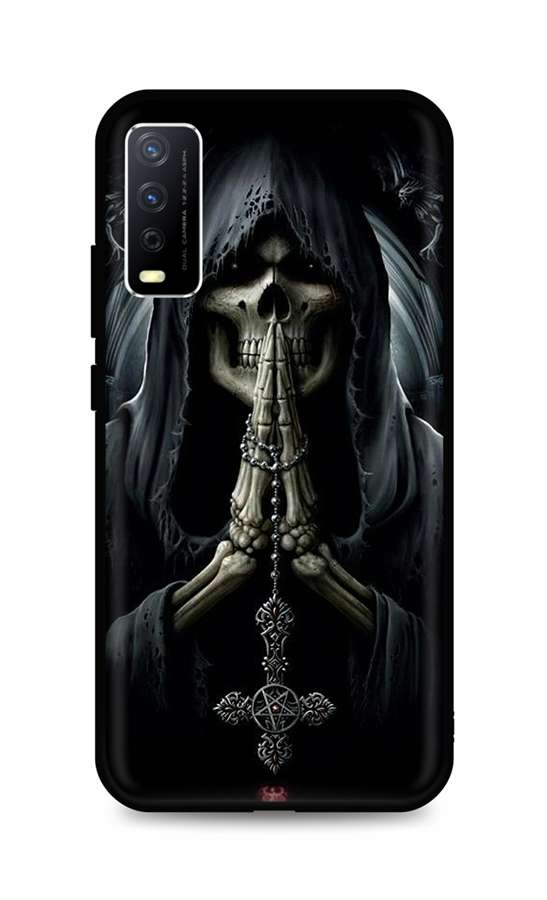 Levně Kryt TopQ Vivo Y11s silikon Grim Reaper 66717 (pouzdro neboli obal na mobil Vivo Y11s)
