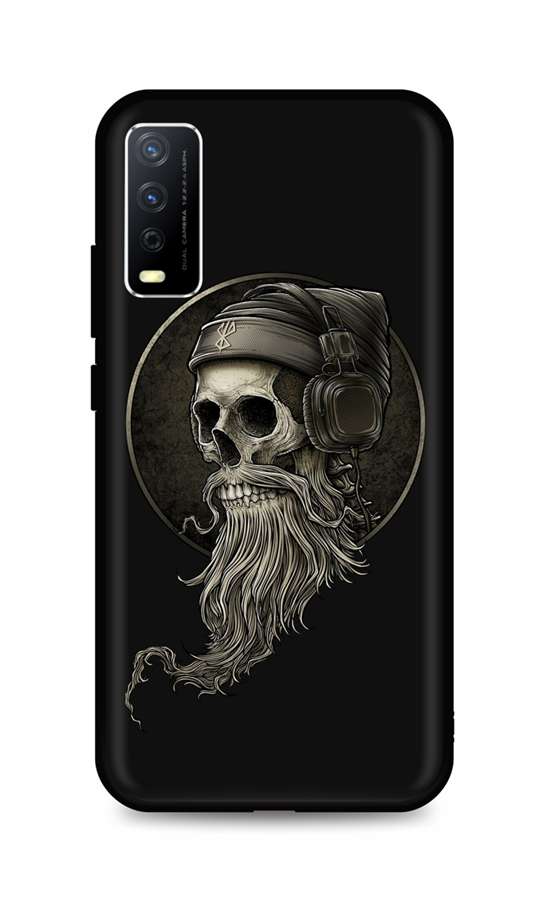 Levně Kryt TopQ Vivo Y11s silikon Music Skeleton 66730 (pouzdro neboli obal na mobil Vivo Y11s)