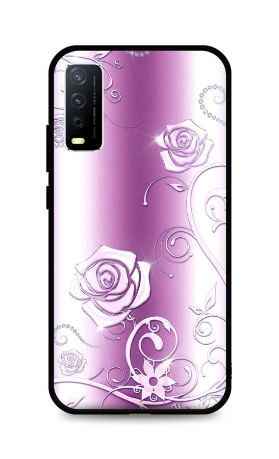 Levně Kryt TopQ Vivo Y11s silikon Abstract Roses 66759 (pouzdro neboli obal na mobil Vivo Y11s)