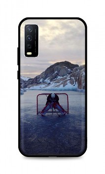 Zadní silikonový kryt DARK na Vivo Y11s Hockey Goalie