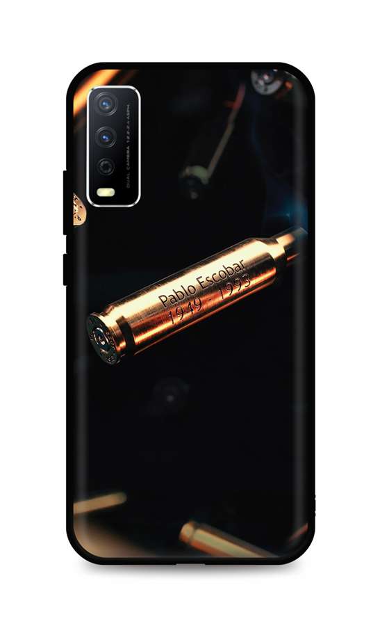 Levně Kryt TopQ Vivo Y11s silikon Pablo Escobar Bullet 66771 (pouzdro neboli obal na mobil Vivo Y11s)