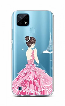 Zadní silikonový kryt na Realme C21 Pink Princess