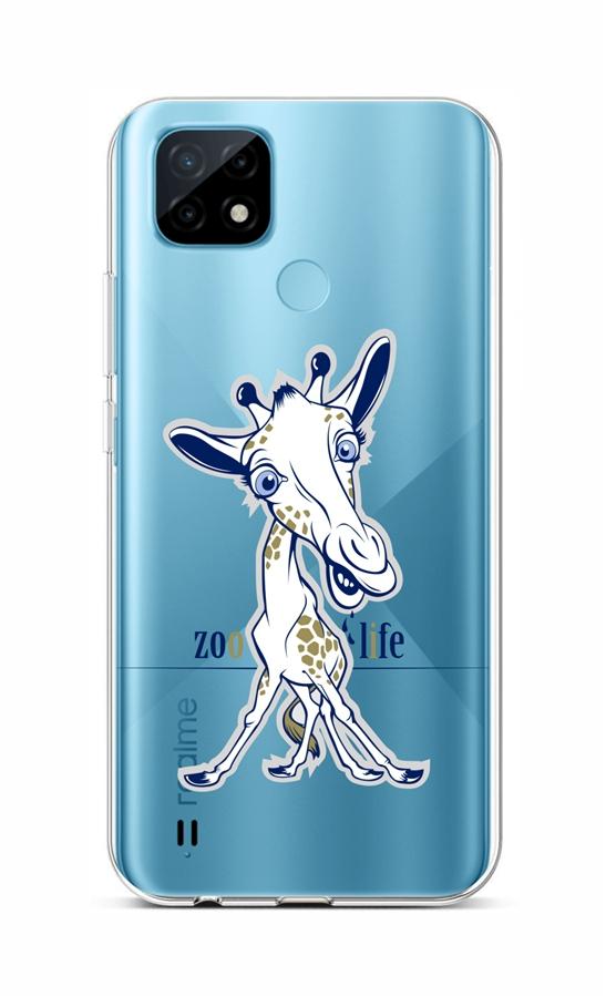 Levně Kryt TopQ Realme C21 silikon Zoo Life 66843 (pouzdro neboli obal na mobil Realme C21)