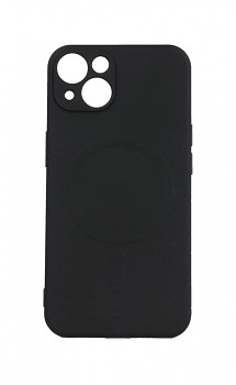 Zadní silikonový kryt na iPhone 13 mini s MagSafe černý