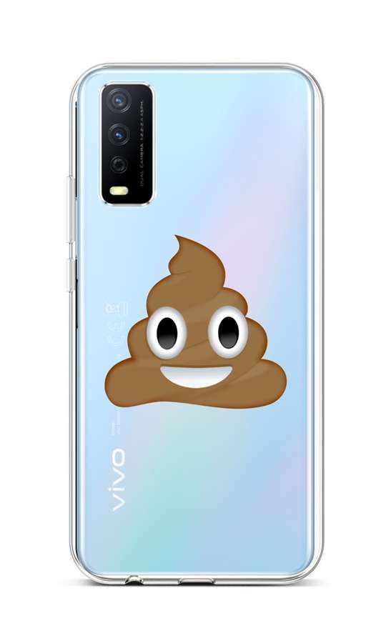 Levně Kryt TopQ Vivo Y20s silikon Poo 66970 (pouzdro neboli obal na mobil Vivo Y20s)
