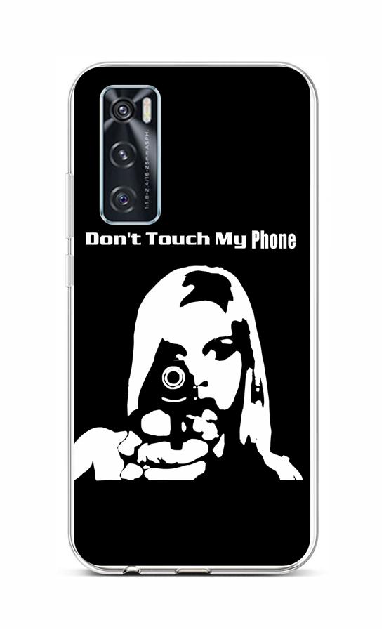 Levně Kryt TopQ Vivo Y70 silikon Don't Touch Gun 67080 (pouzdro neboli obal na mobil Vivo Y70)