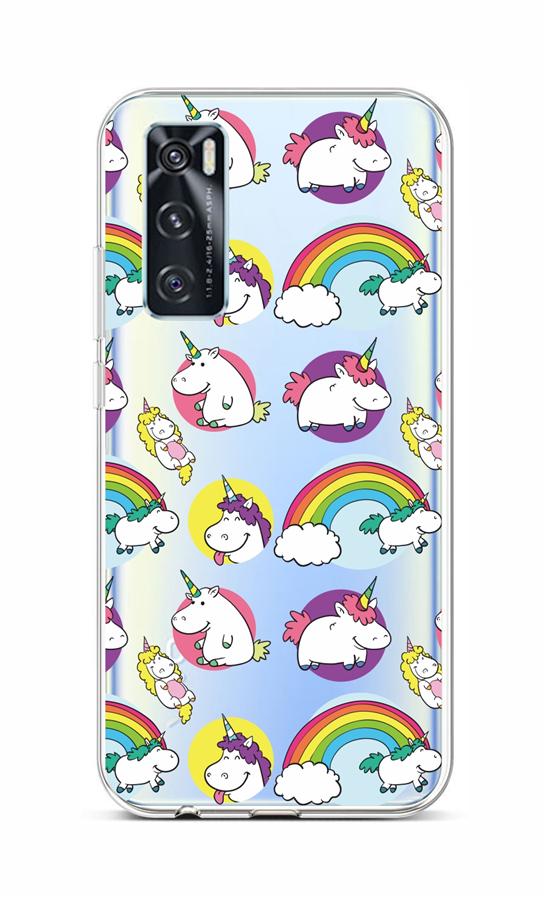 Zadní silikonový kryt na Vivo Y70 Chunky Unicorns