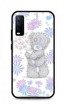 Zadní silikonový kryt DARK na Vivo Y20s Floral Teddy