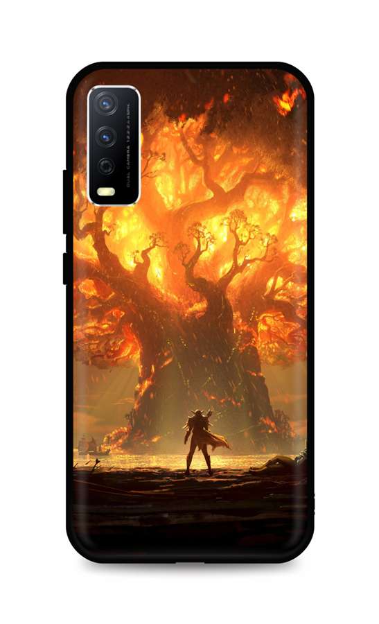 Kryt TopQ Vivo Y20s silikon Warcraft 67143 (pouzdro neboli obal na mobil Vivo Y20s)