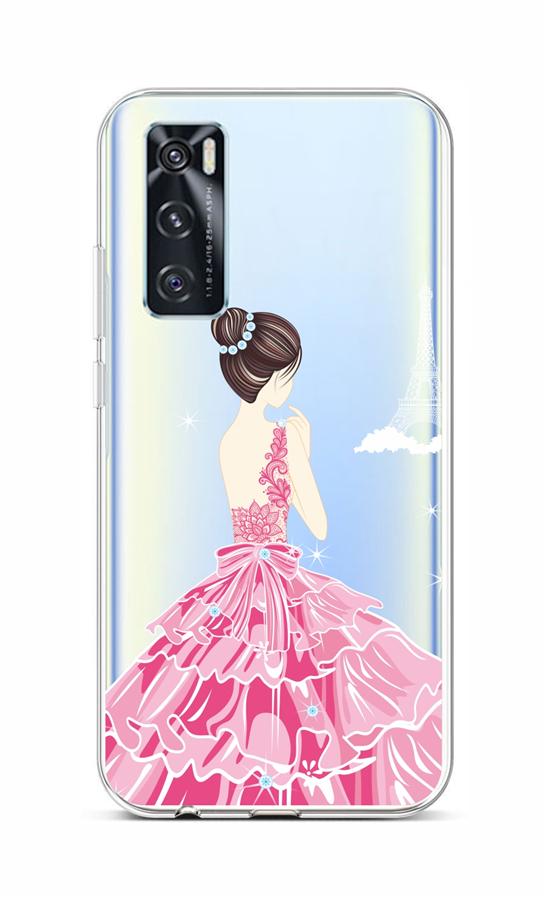 Levně Kryt TopQ Vivo Y70 silikon Pink Princess 67185 (pouzdro neboli obal na mobil Vivo Y70)