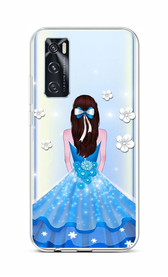 Levně Kryt TopQ Vivo Y70 silikon Blue Princess 67186 (pouzdro neboli obal na mobil Vivo Y70)