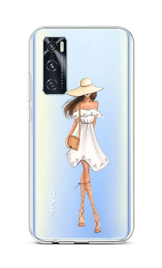 Levně Kryt TopQ Vivo Y70 silikon Lady 5 67205 (pouzdro neboli obal na mobil Vivo Y70)