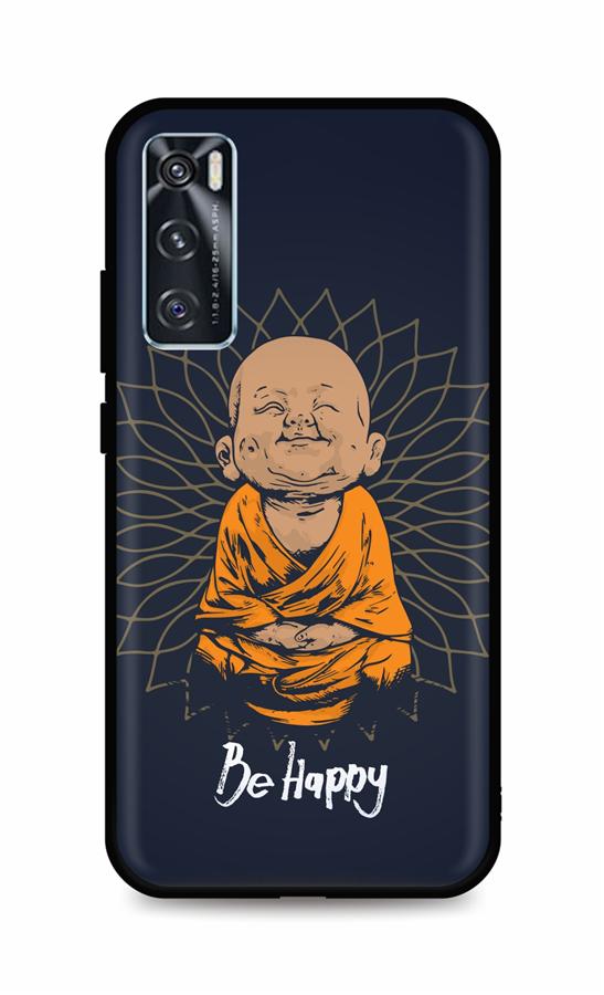 Levně Kryt TopQ Vivo Y70 silikon Be Happy 67237 (pouzdro neboli obal na mobil Vivo Y70)